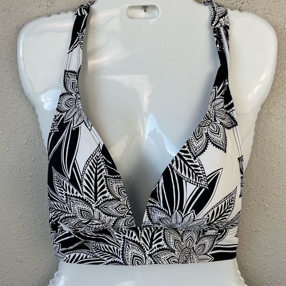 NWT Lauren Ralph Lauren Bikini Top Size 14